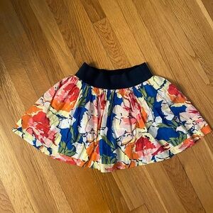 Abercrombie Multicolored Floral Mini Skirt